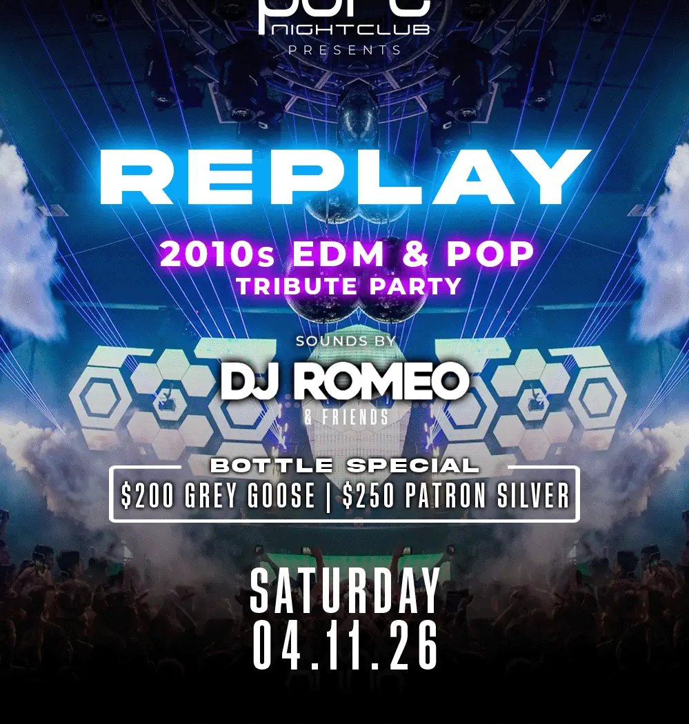 REPLAY 2010s EDM & POP Tribute Party 1