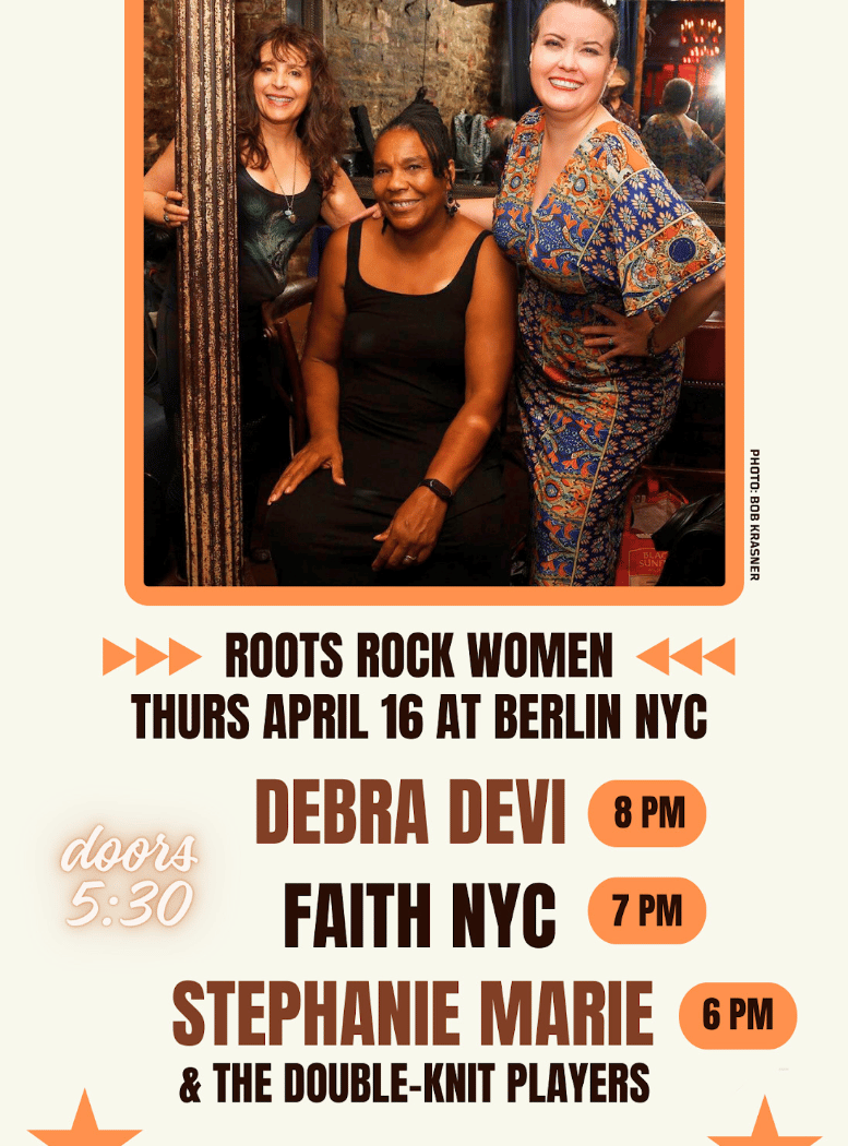 Debra Devi | FaithNYC | Stephanie Marie & The Double-Knit Players 1