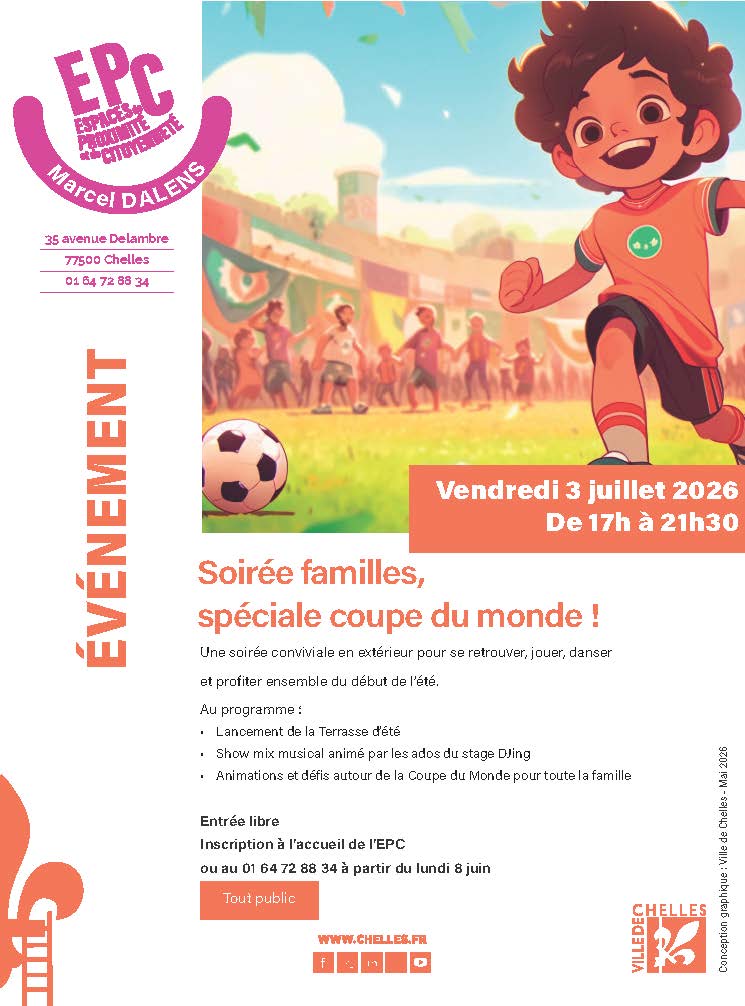 SOIRÉE FAMILLES SPÉCIALE COUPE DU MONDE 1