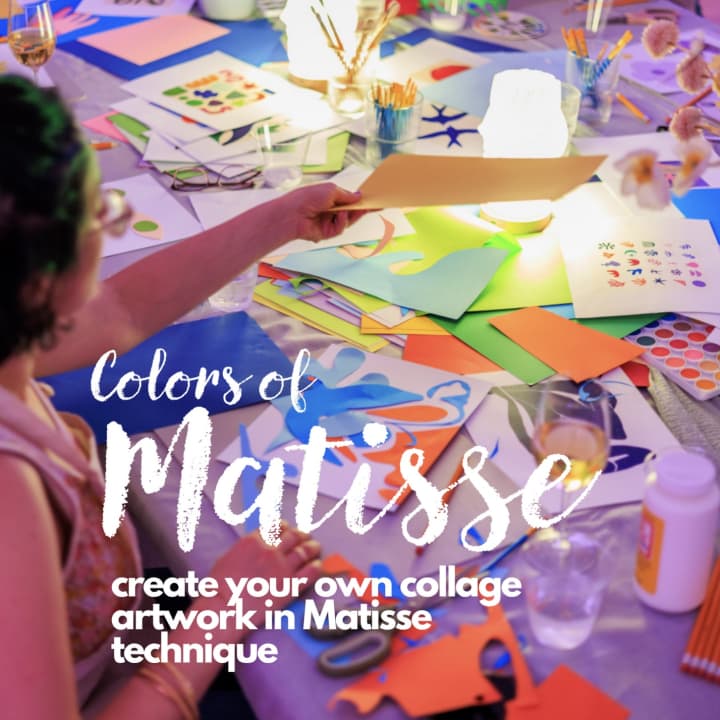 Colors of Matisse - Collage Experience 1