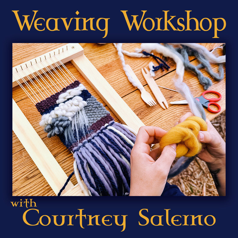 Weaving Art Workshop with Courtney Salerno 1