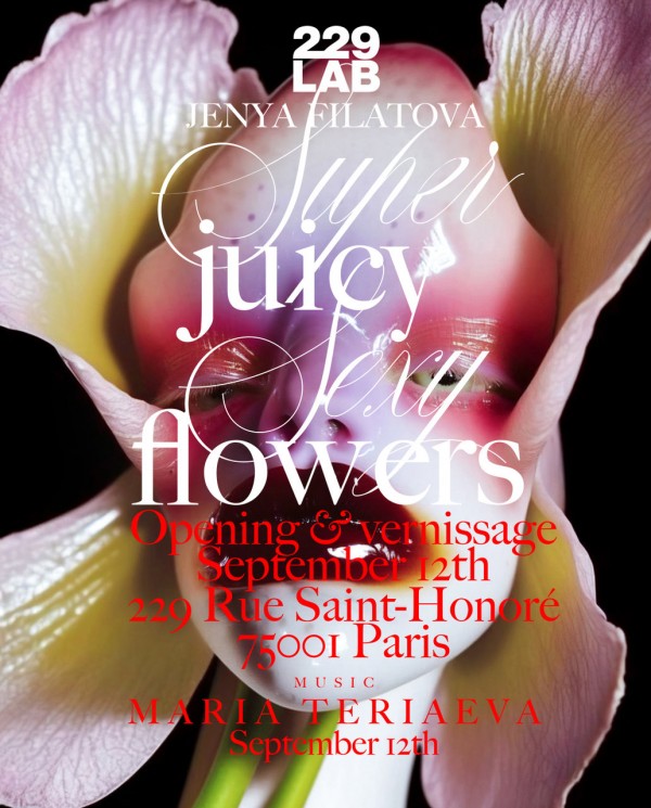 Super Juicy Sexy flowers : Jenya Filatova 1