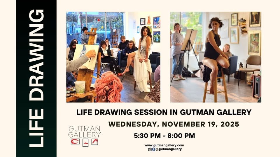 Life Drawing in Gutman Gallery 1