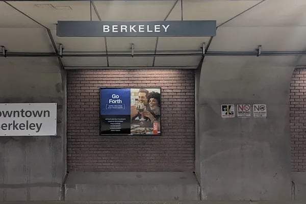 Berkeley BART Bike Station 2