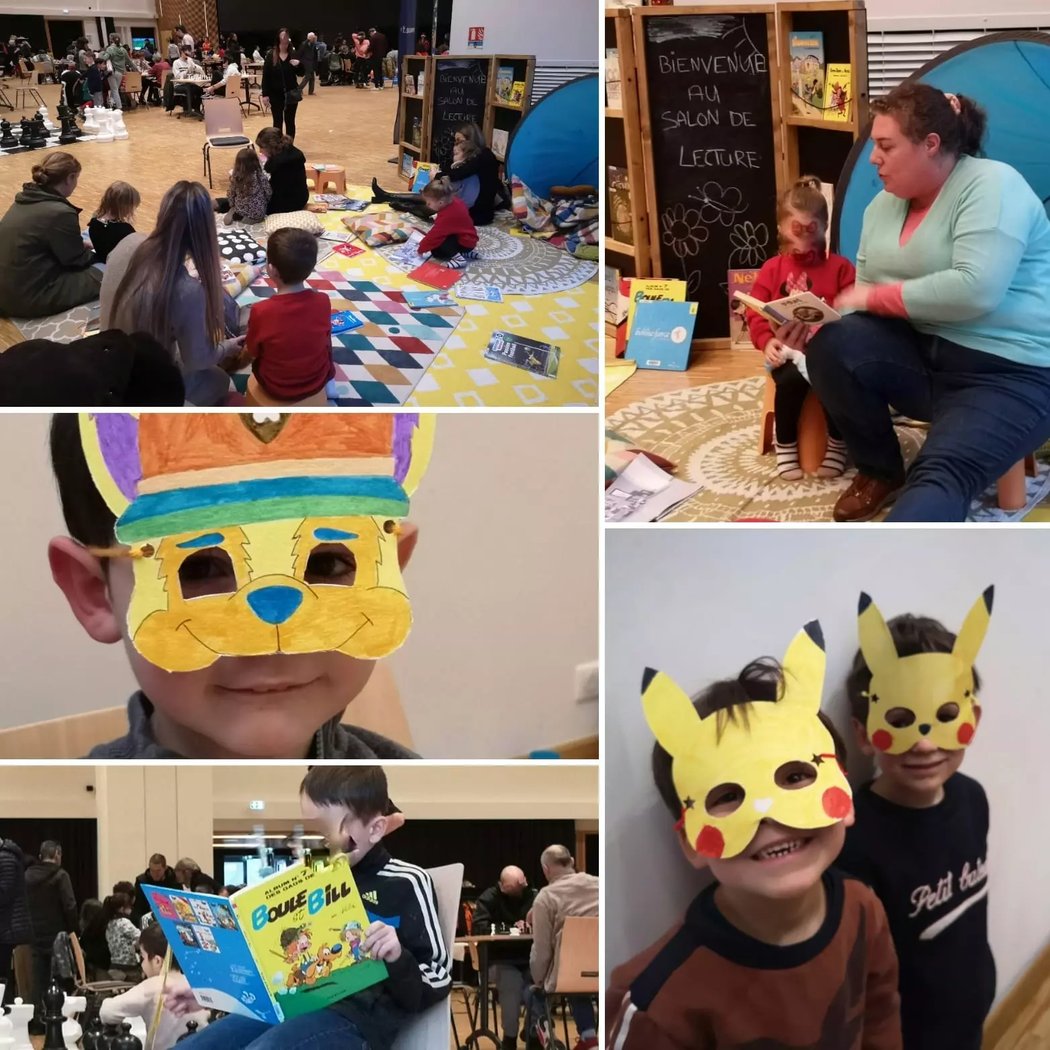 Salon de Lecture sur le thème des masques de héros 2
