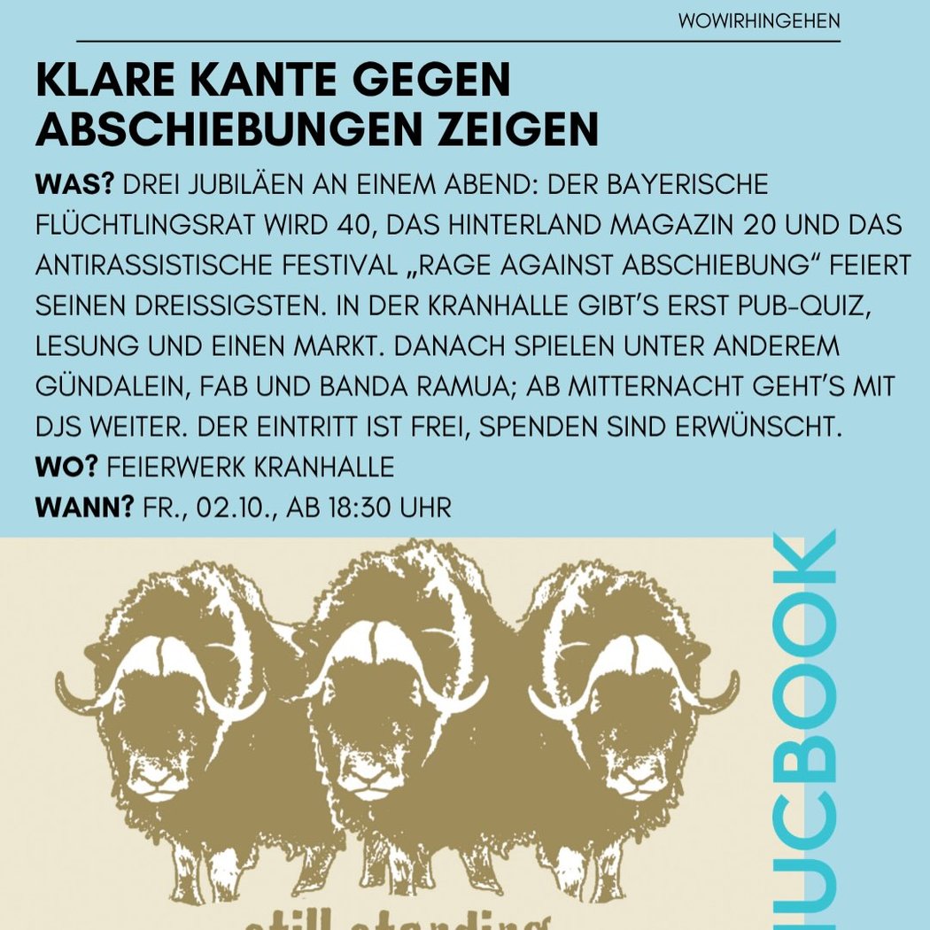 RAGE AGAINST ABSCHIEBUNG - "STILL STANDING"