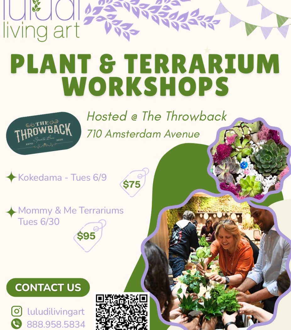 Plant & Terrarium Workshop! 1