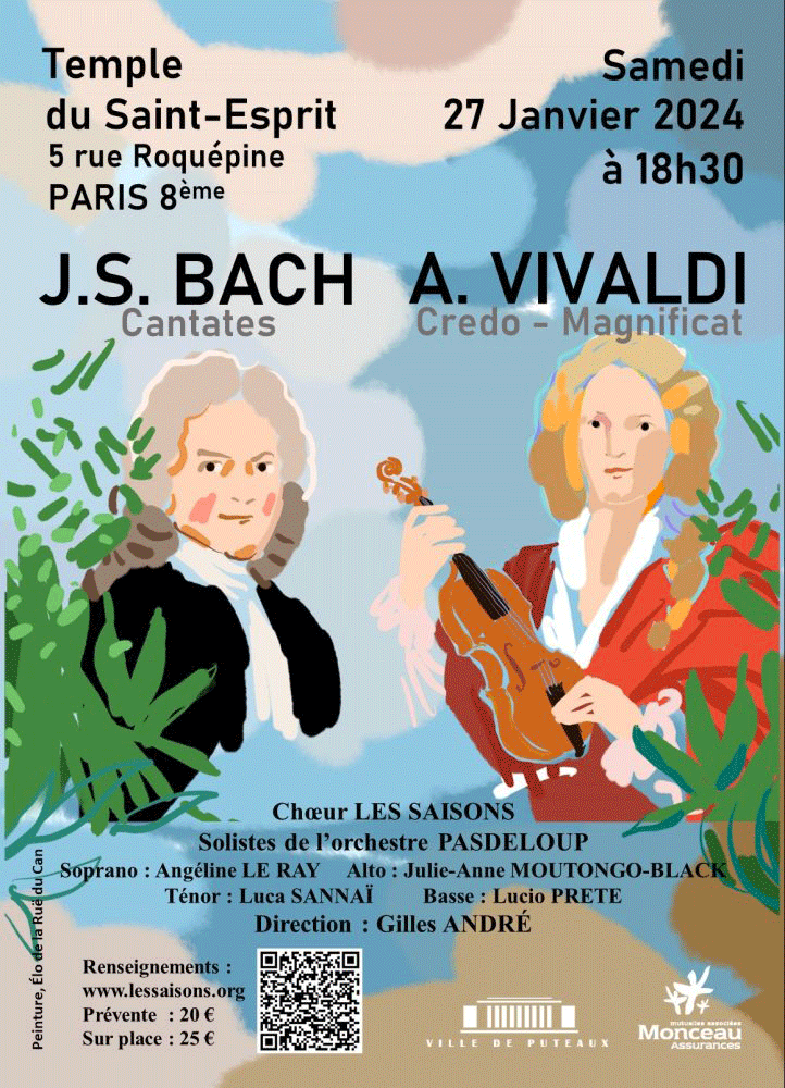Julie-Anne MOUTONGO-BLACK chante Bach et Vivaldi 1