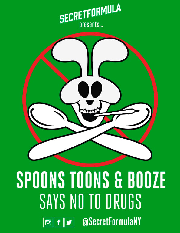 Spoons Toons & Booze Says No To Drugs 1