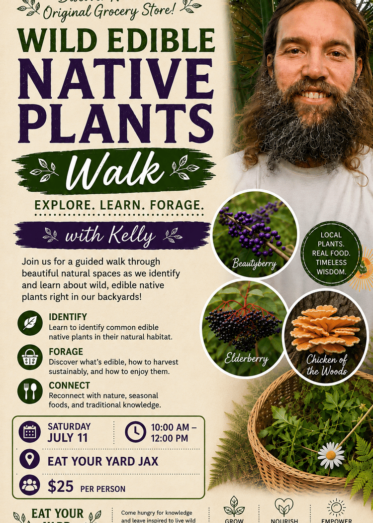 Wild, Native, Edible Plant Nature Walk 1