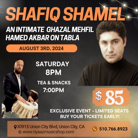 An Intimate Ghazal Mehfil - Shafiq Shamel 1