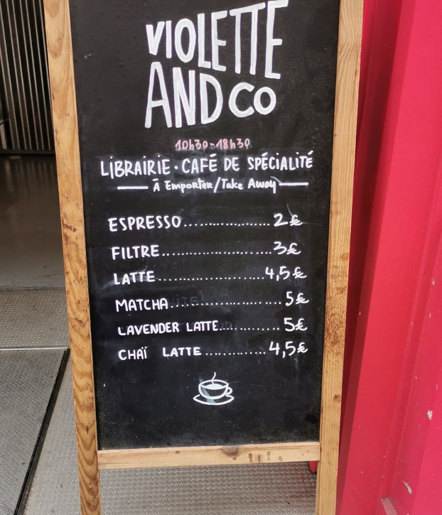 Librairie-café Violette and Co 3