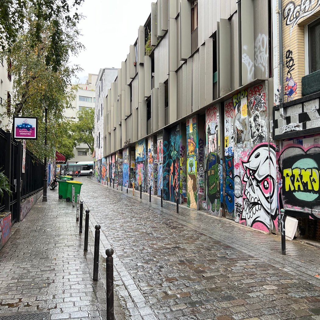 Rue Denoyez - Graffiti 3