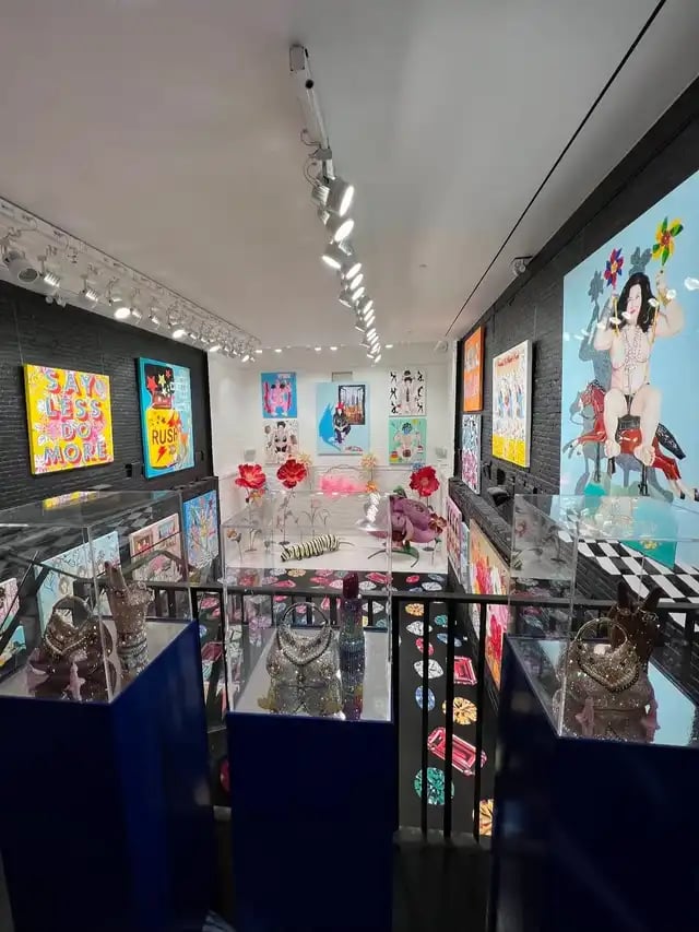Ashley Longshore Studio Gallery 2