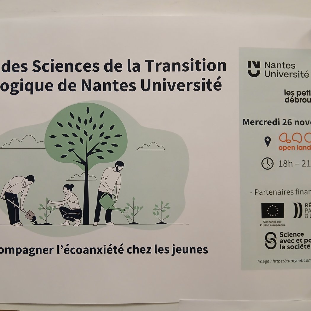 Café des Sciences de la Transition Écologique 1