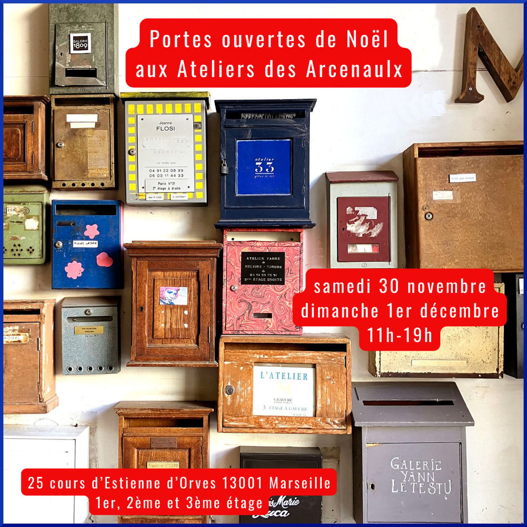 PORTES OUVERTES DE NOËL AUX ATELIERS DES ARCENAULX 1