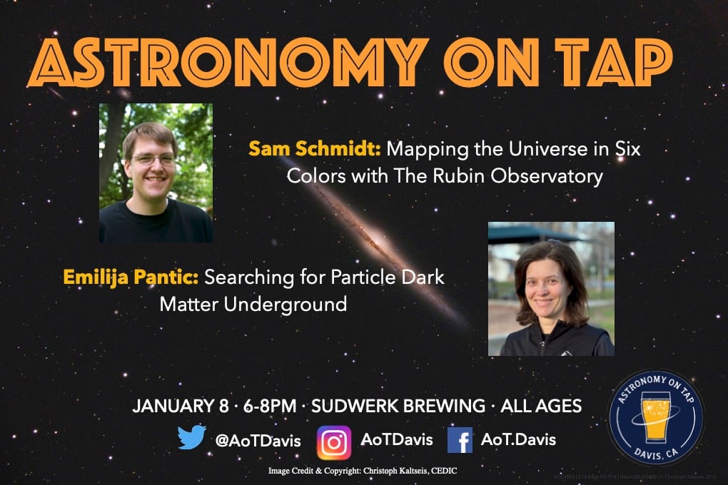 Astronomy on Tap Davis: Two talks 1