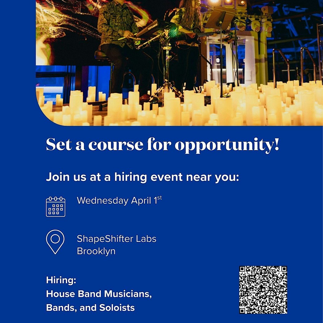 Jam Session Co-Hosted by Princess Cruises Musician Casting 1