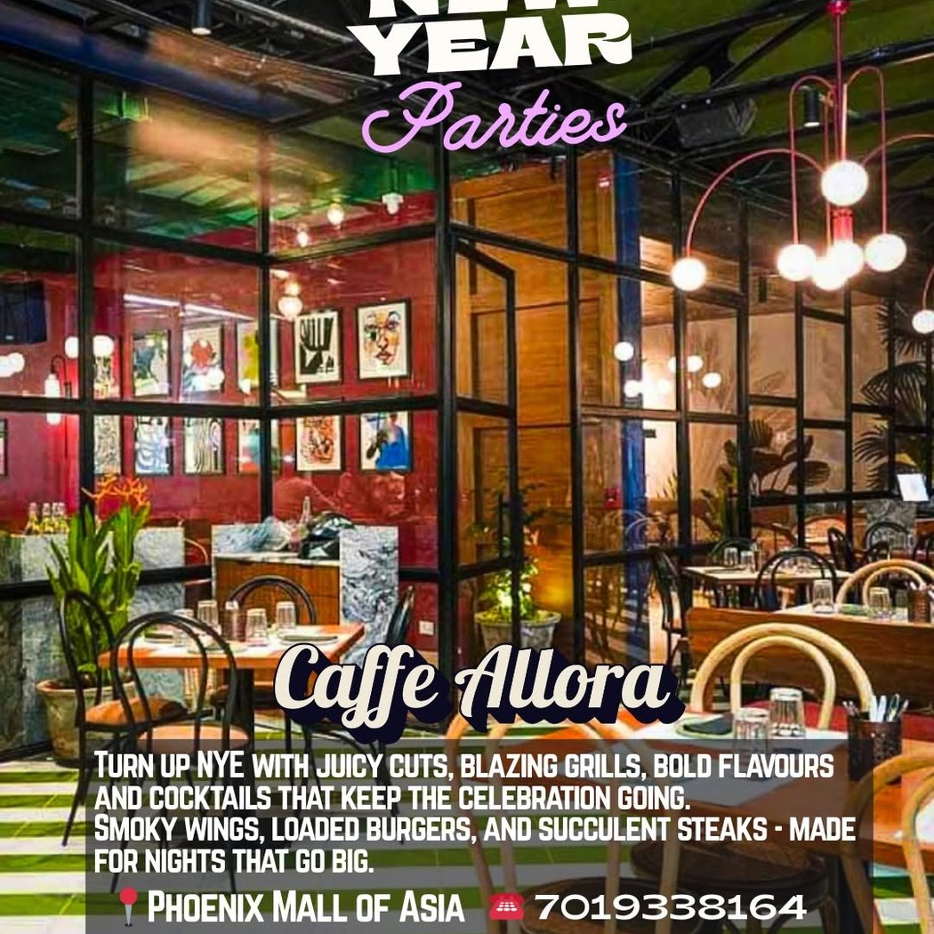 New Year Parties at Caffe Allora 1
