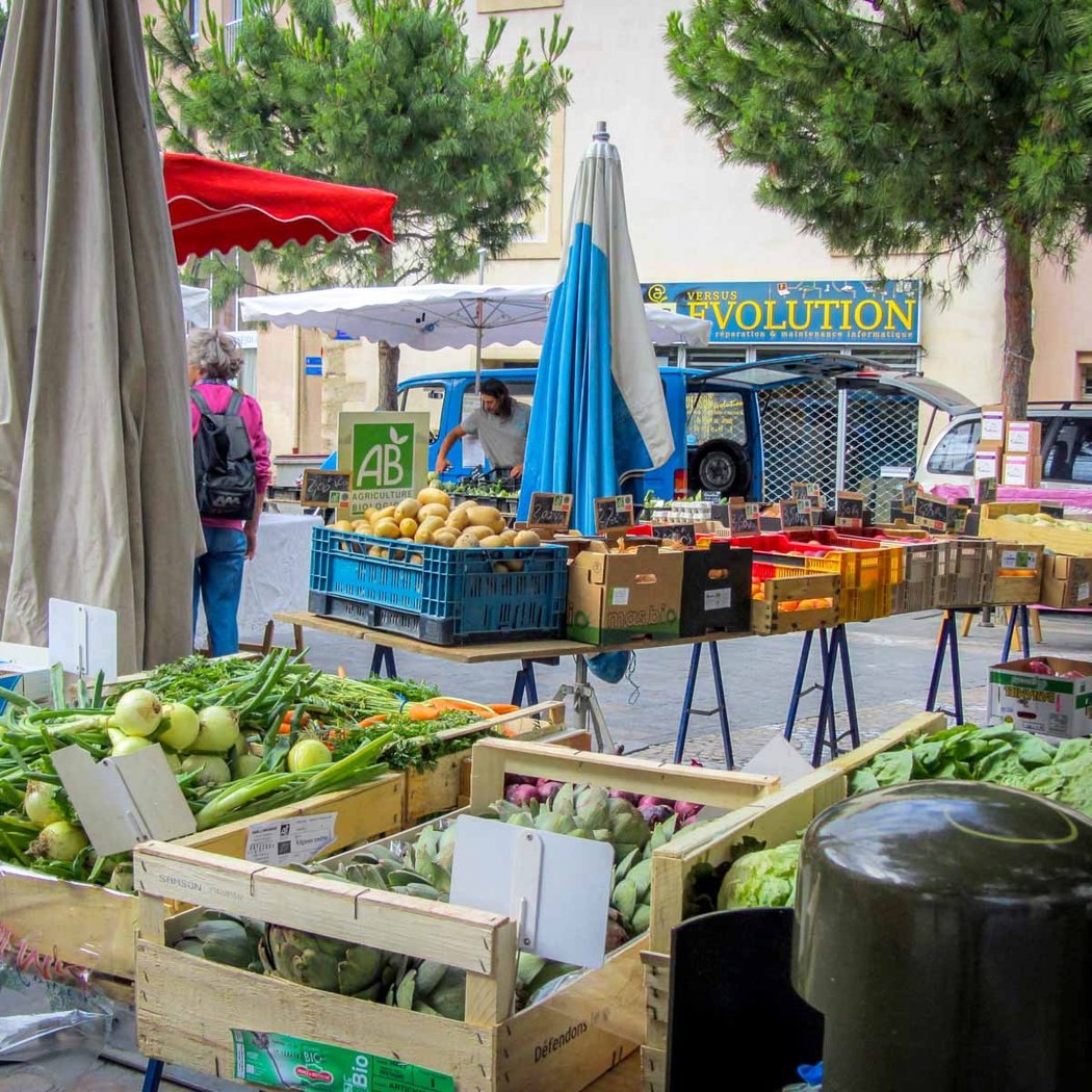 Marché bio 1