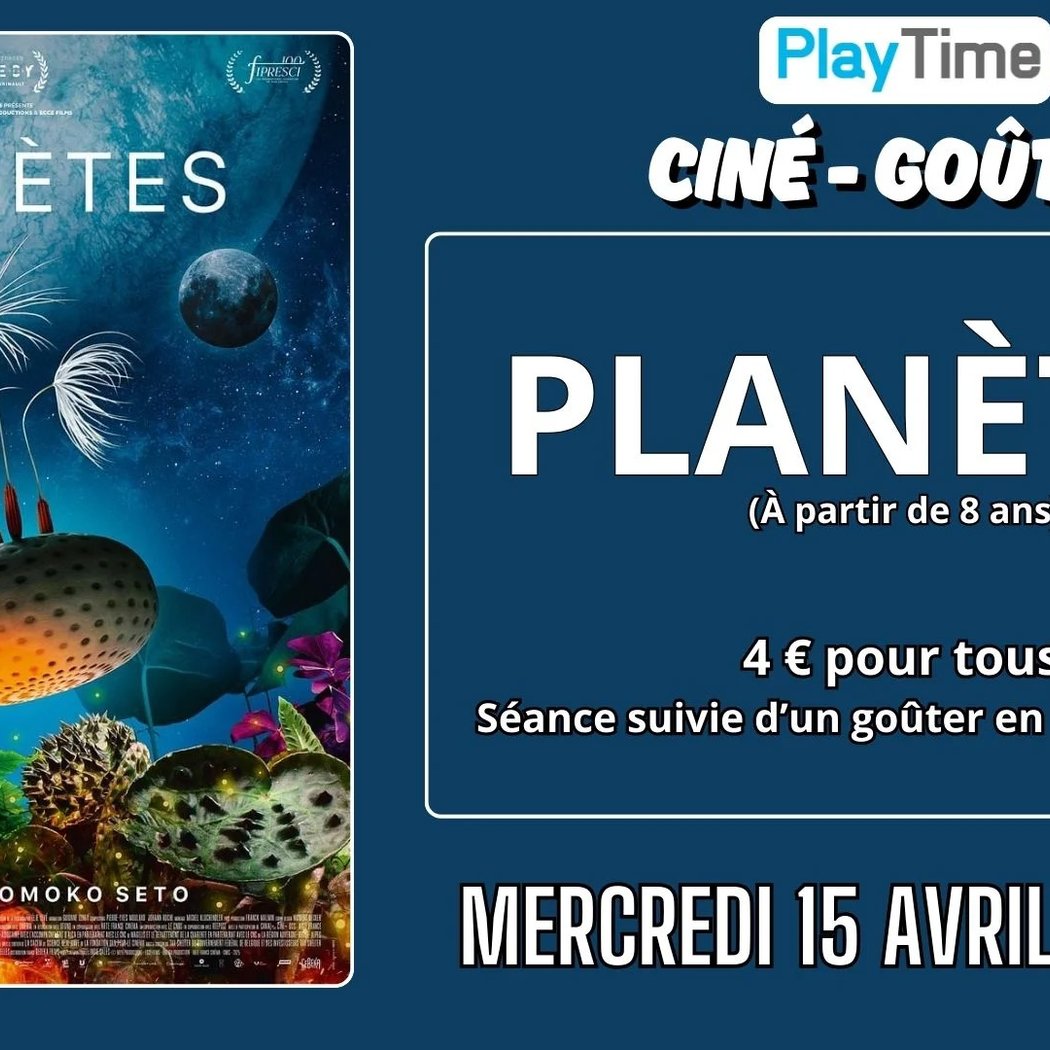 Ciné-goûter - Planètes 1