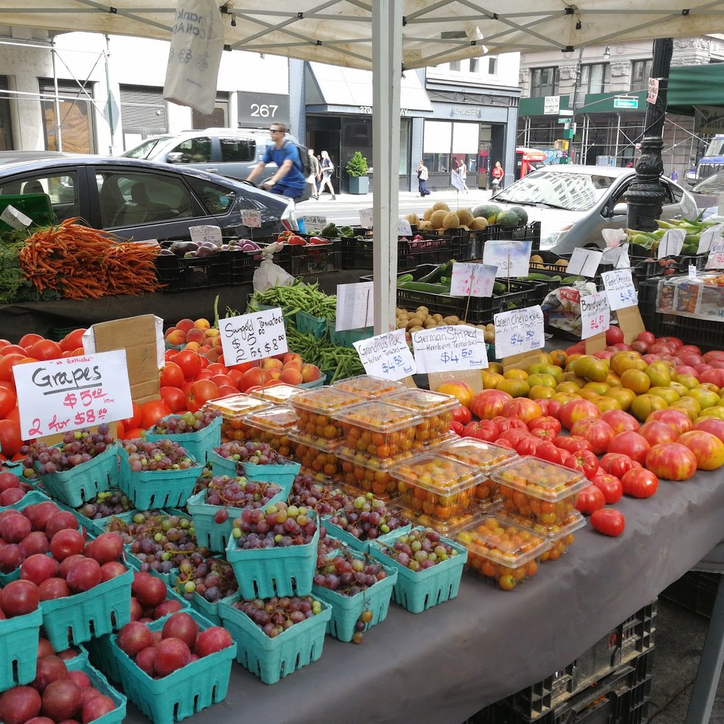 City Hall Park Greenmarket 1