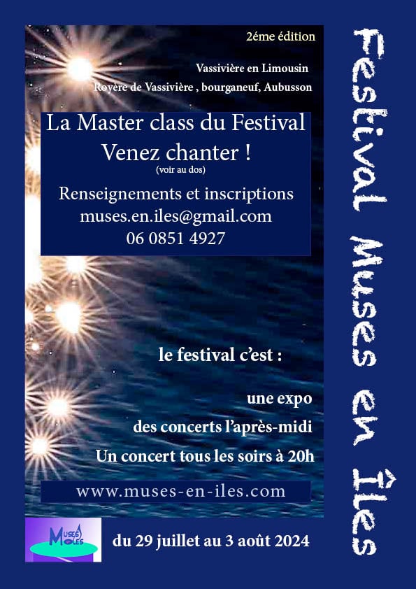 Muses en CLASS’ – la master classe de chant 1