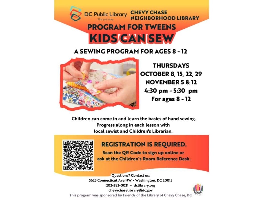 Kids Can Sew-Free program for Tweens