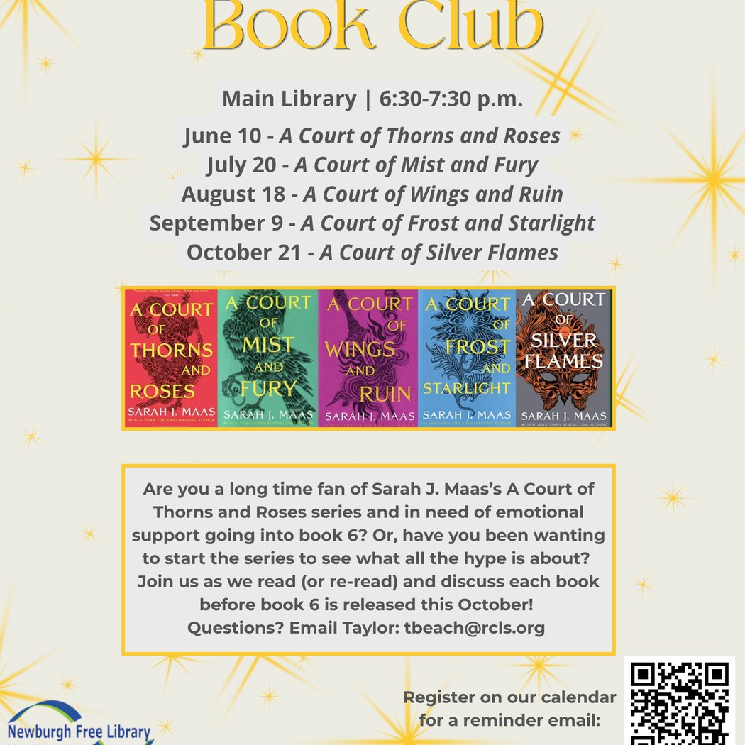 ACOTAR Recap Book Club In-Person: A Court of Frost and Starlight 1