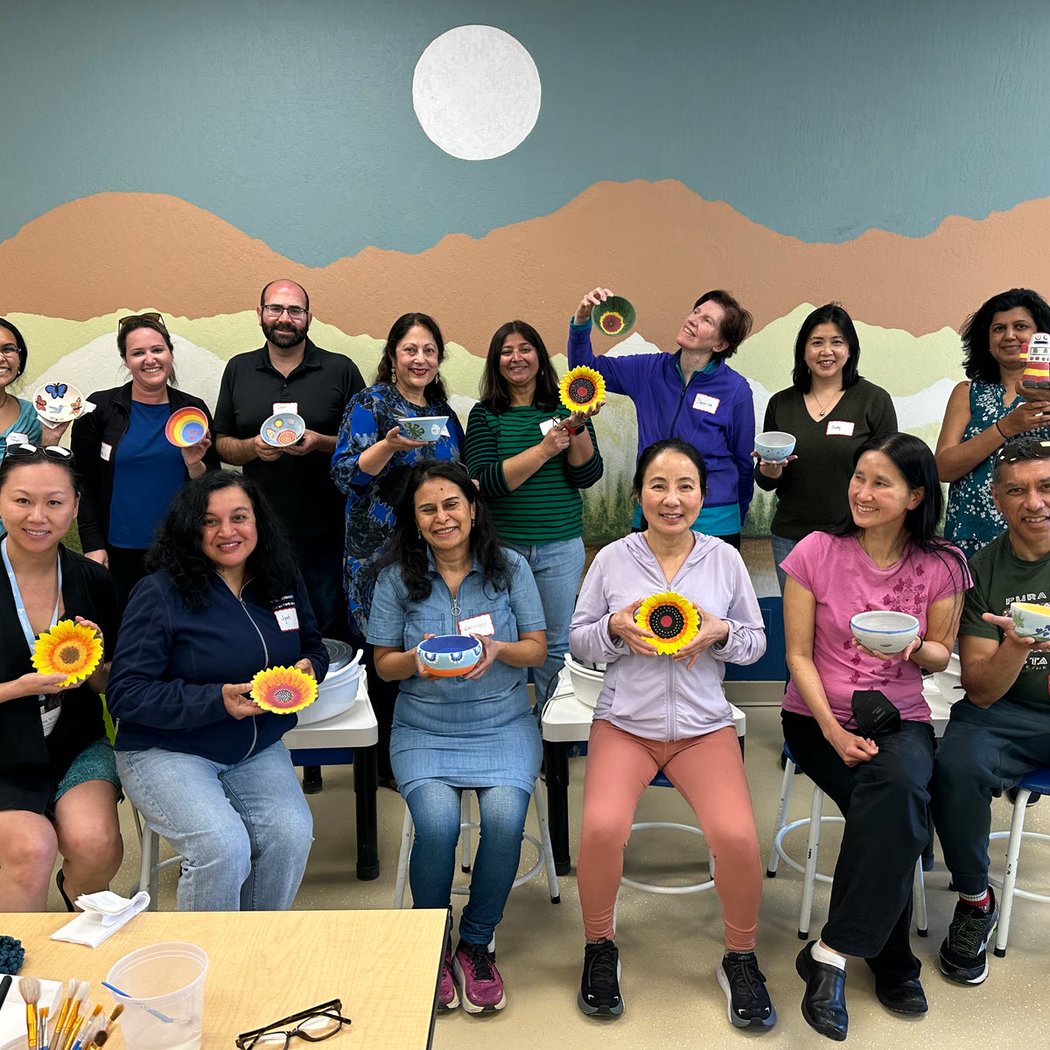 Team Anvi Pottery Wheel Experience 3