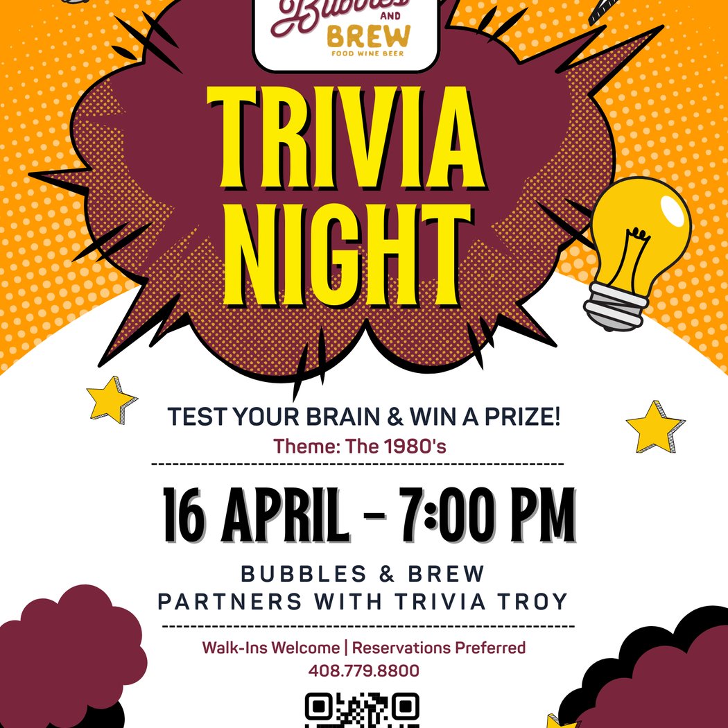 Trivia at Bubbles & Brew 1