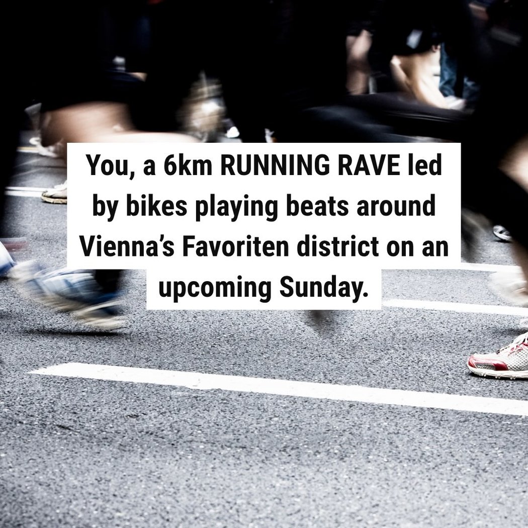 Not Born Here Running Rave 2