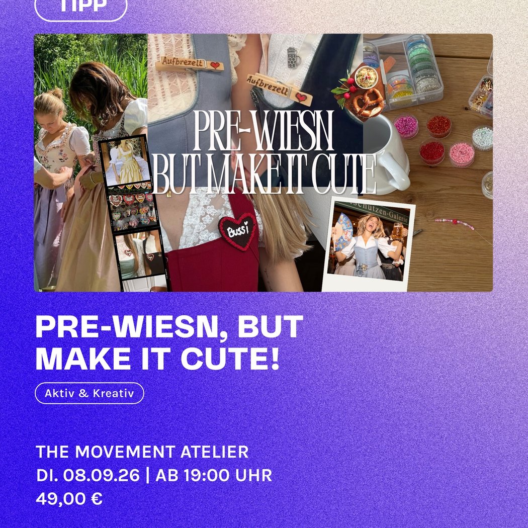 PRE-WIESN, BUT MAKE IT CUTE! 1