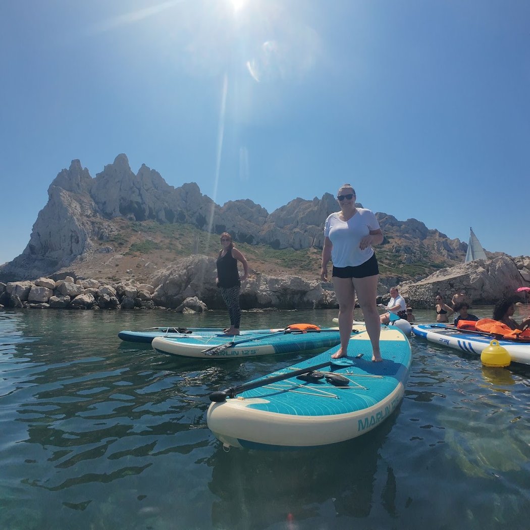Maison Bleue - balade en Stand Up Paddle 3