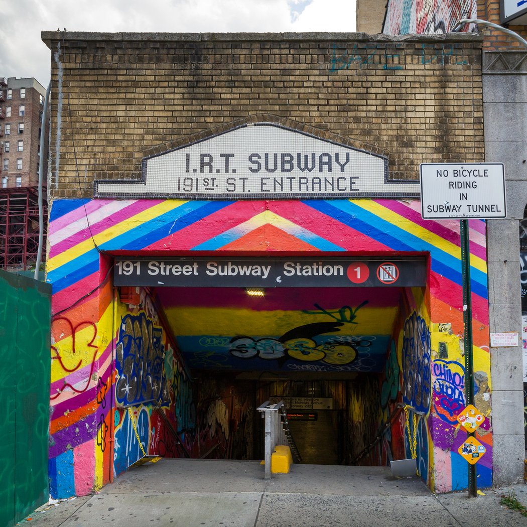 191st St Station Entrance Tunnel & Elevator 2