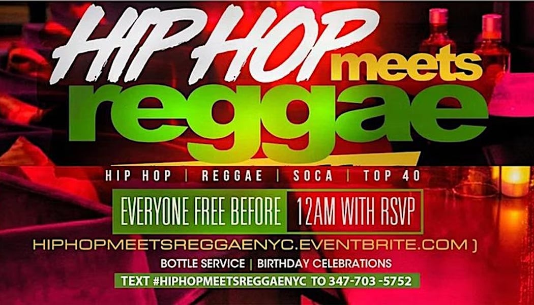 Hip Hop Meets Reggae (Dance Party)