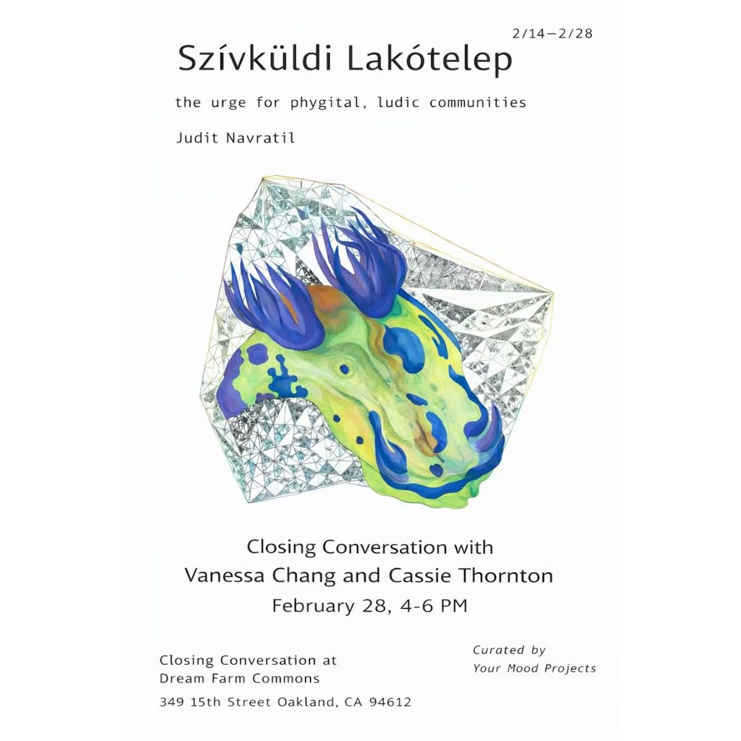 Szívküldi Lakótelep: the urge for phygital, ludic communities - Closing Conversation with Vanessa Chang & Cassie Thornton 1