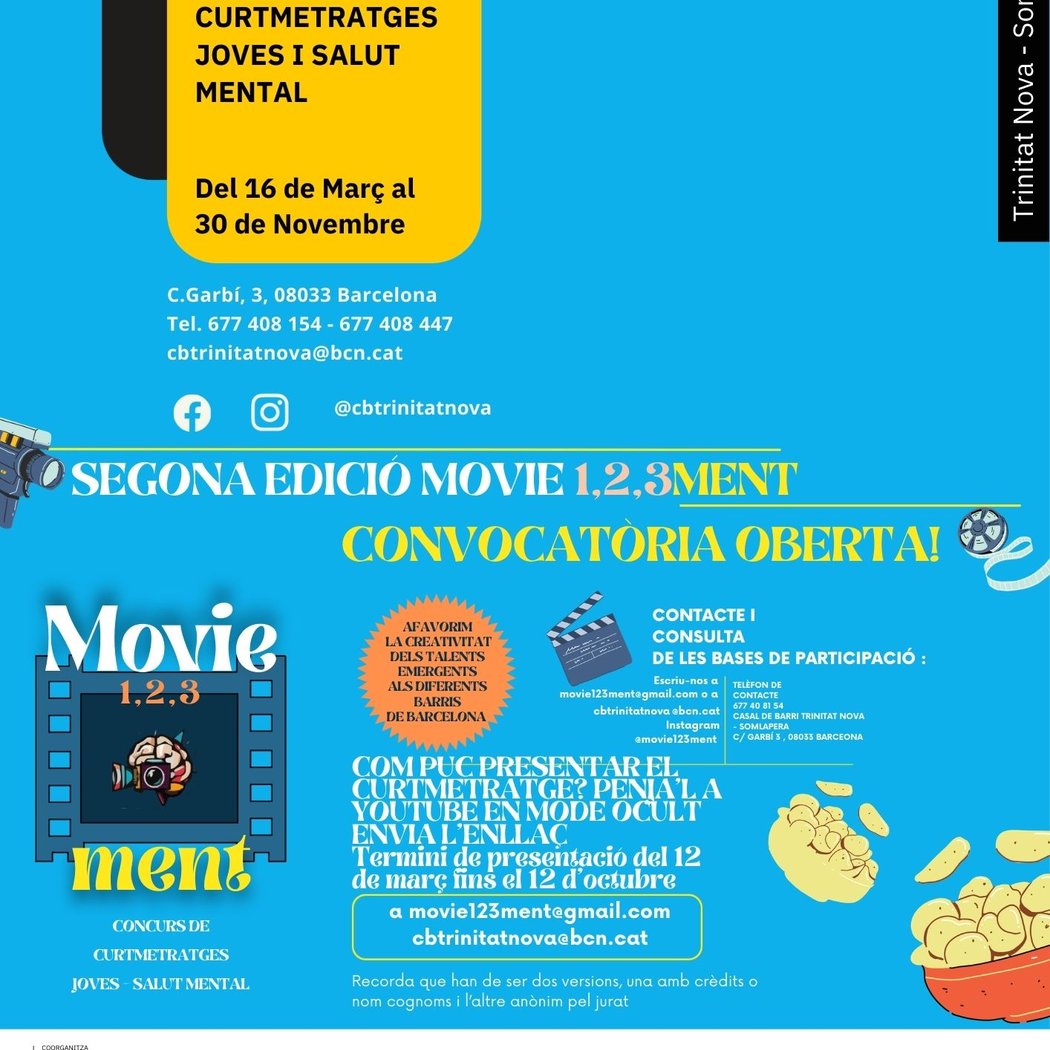 CONCURS CURTMETRATGES - MOVIE123MENT - JOVES I SALUT MENTAL