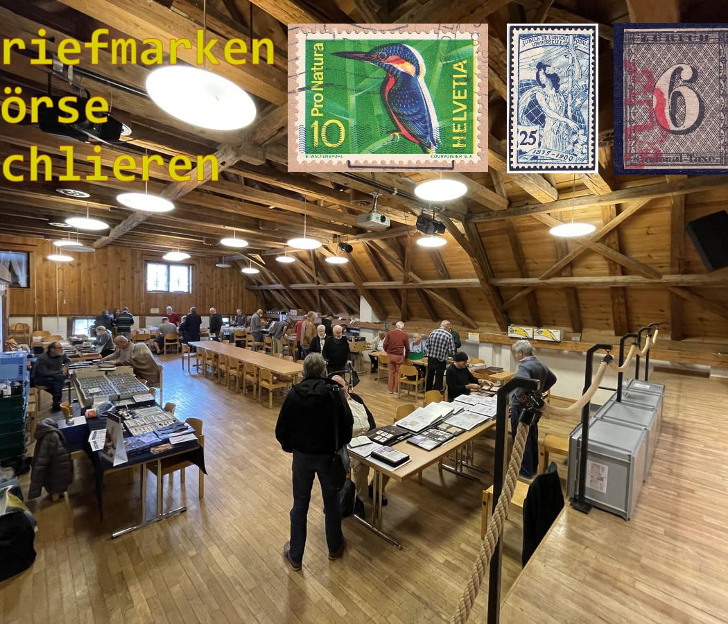 Briefmarken Börse Schlieren 1