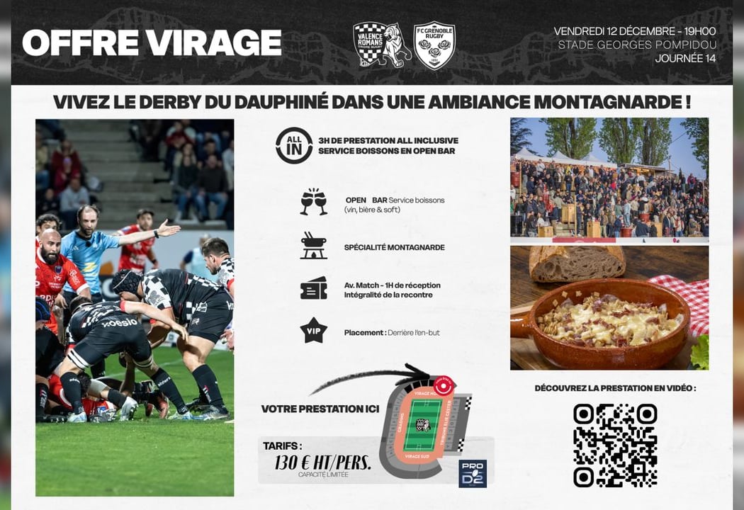 Match VRDR – FC Grenoble 1