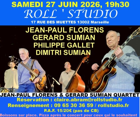 Jean-Paul FLORENS & Gérard SUMIAN QUARTET