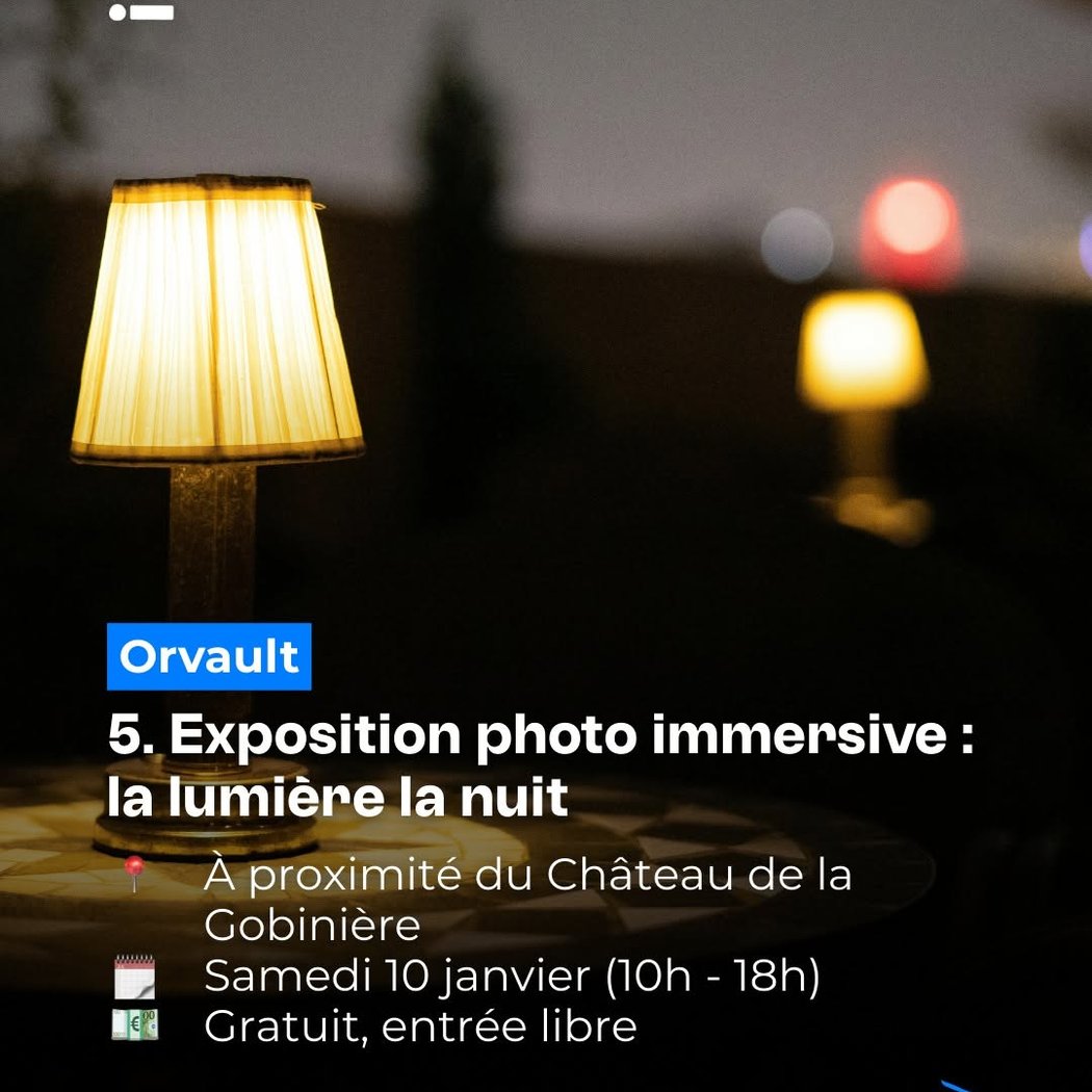 Exposition photo immersive : la lumière la nuit 1