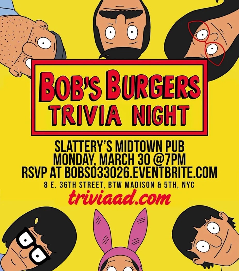 Bob's Burgers Trivia 1
