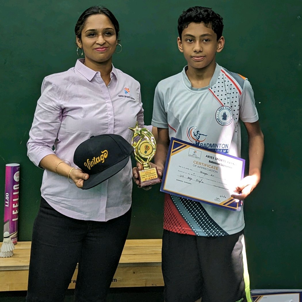 Padukone - PSB Open Junior Badminton Tournament 2