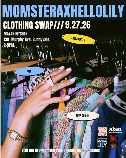 Clothing Swap w/ Hello Lily x Momstera Lounge