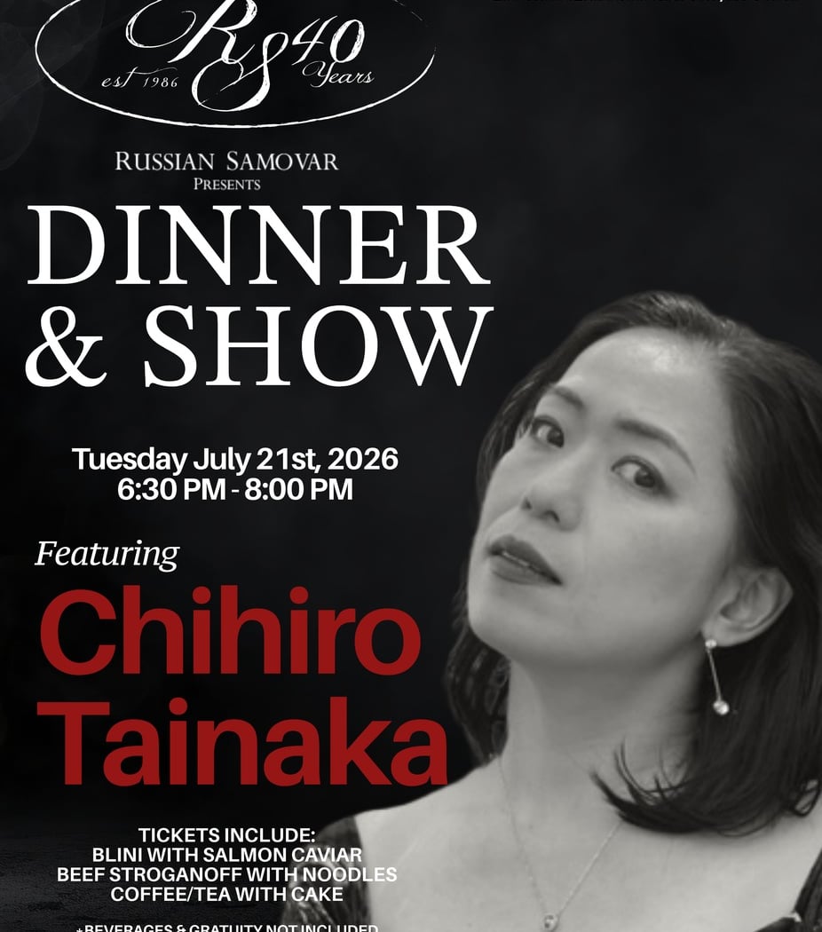 RUSSIAN SAMOVAR PRESENTS CHIHIRO TAINAKA 1
