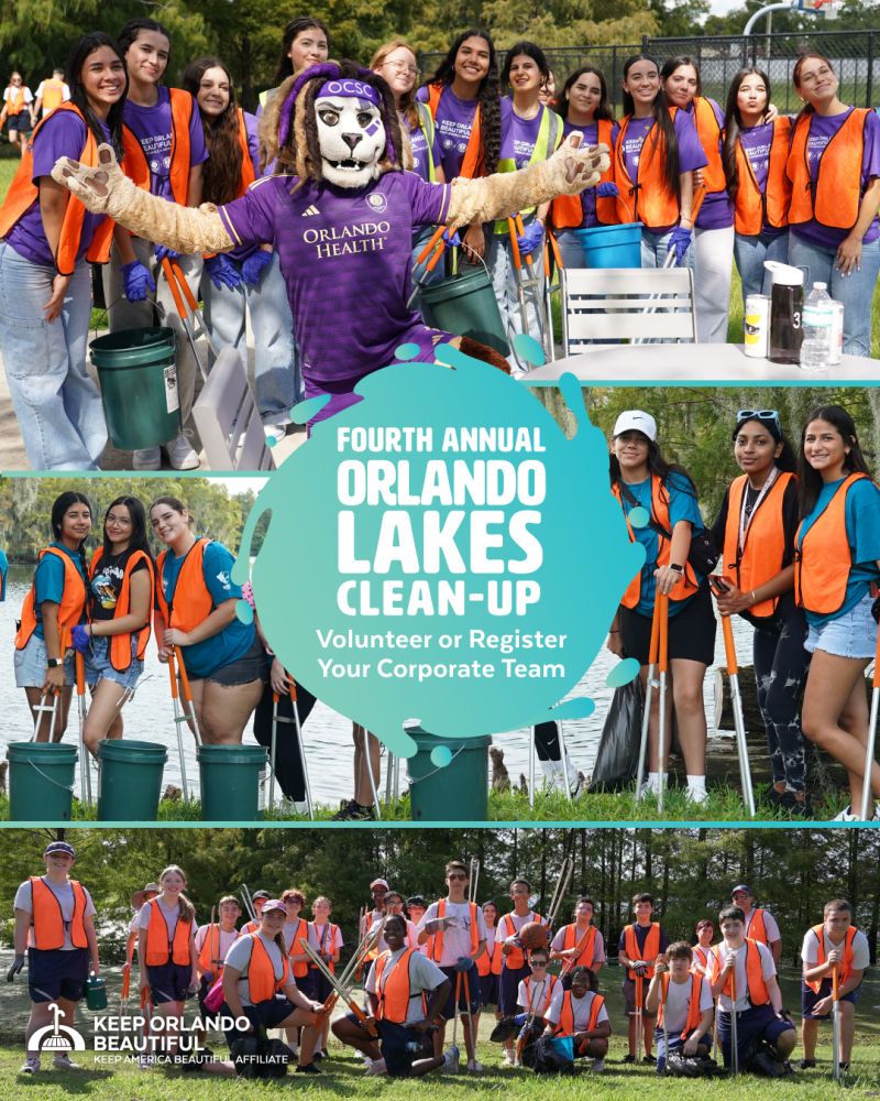 Orlando Lakes Clean Up - Lake Sunset 1
