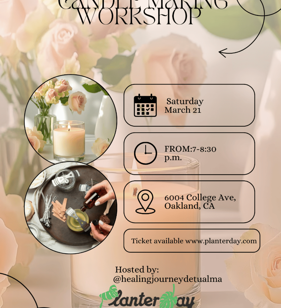 Reiki-Infused Candle Making Workshop 1