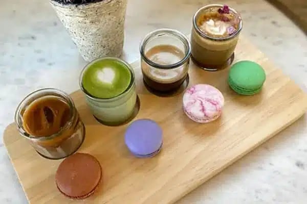 Elevated Macaron and Coffee Tasting 1