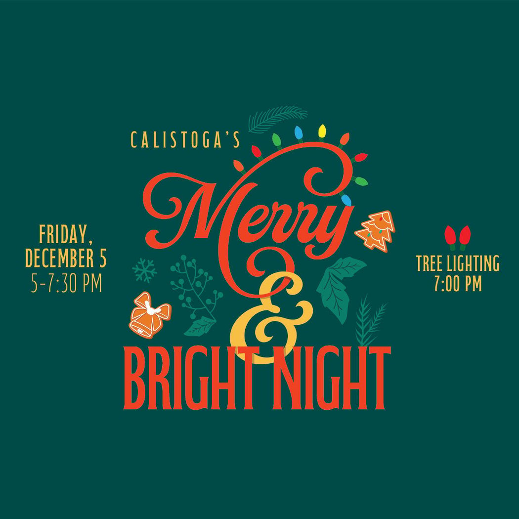 Calistoga's Merry & Bright Night 1